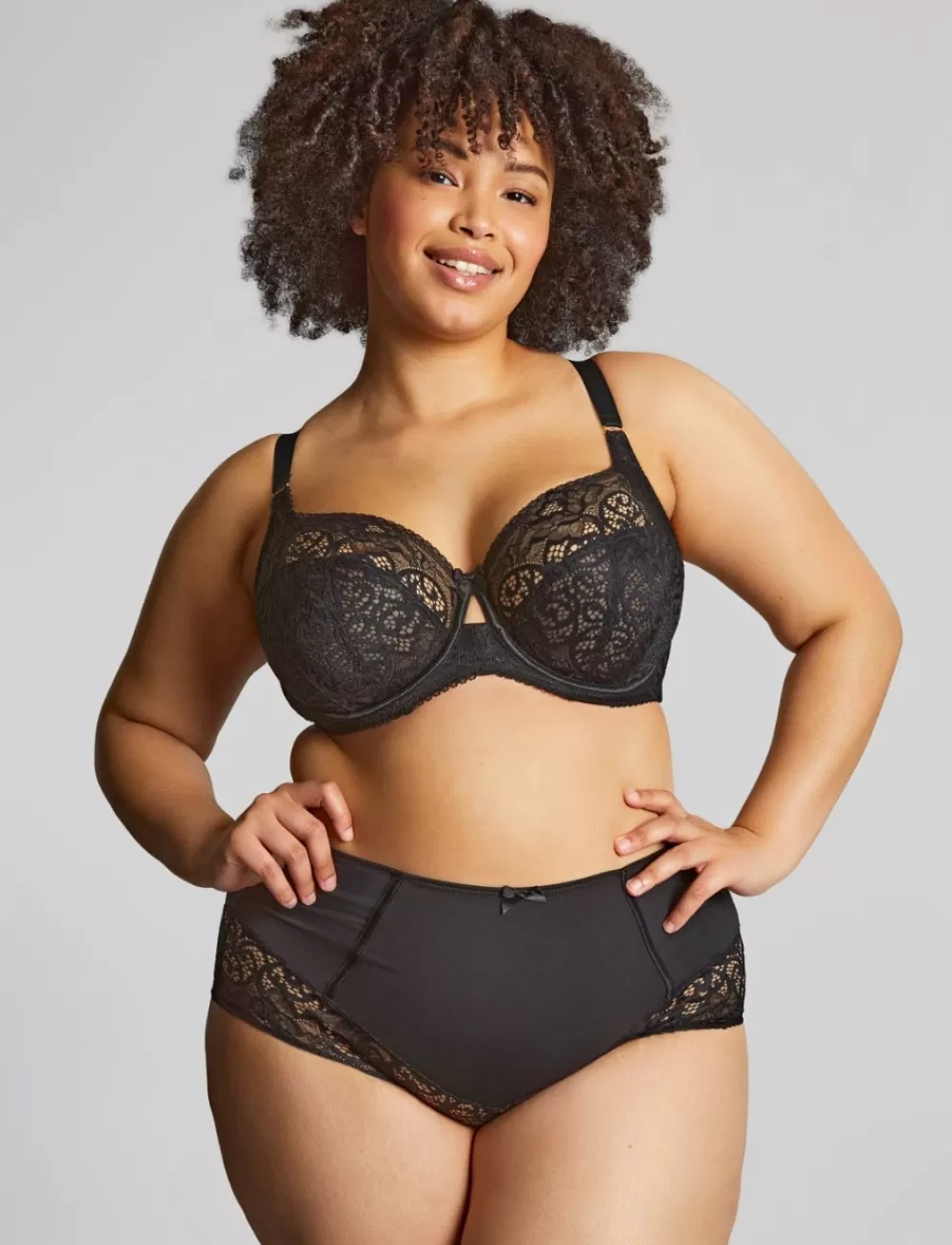 Sculptresse Plus Size | Sexy<Estel Full Cup Bra Noir