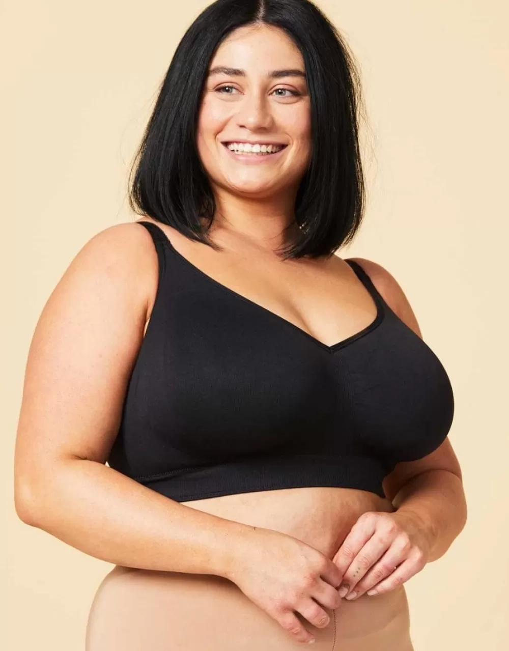 Sugar Candy Plus Size | Wirefree<Basic Bralette