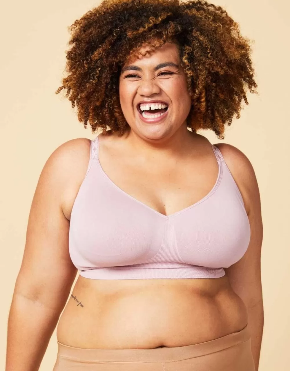 Sugar Candy Plus Size | Wirefree<Basic Bralette