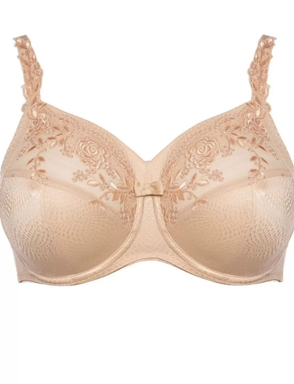 Ulla Plus Size | Non-Moulded<Ella Underwired Bra with Panel Bisque