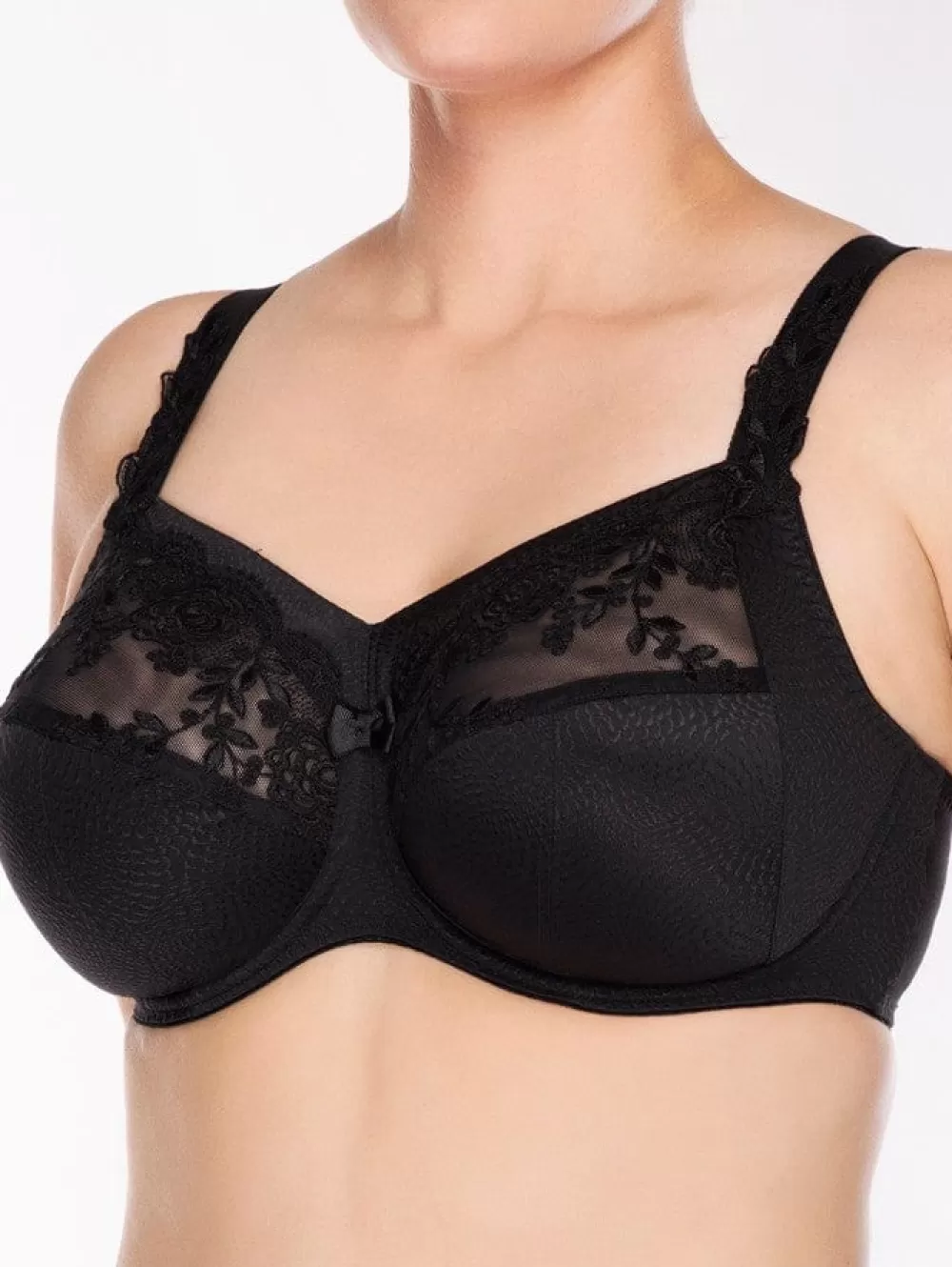 Ulla Plus Size | Non-Moulded<Ella Underwired Bra with Panel