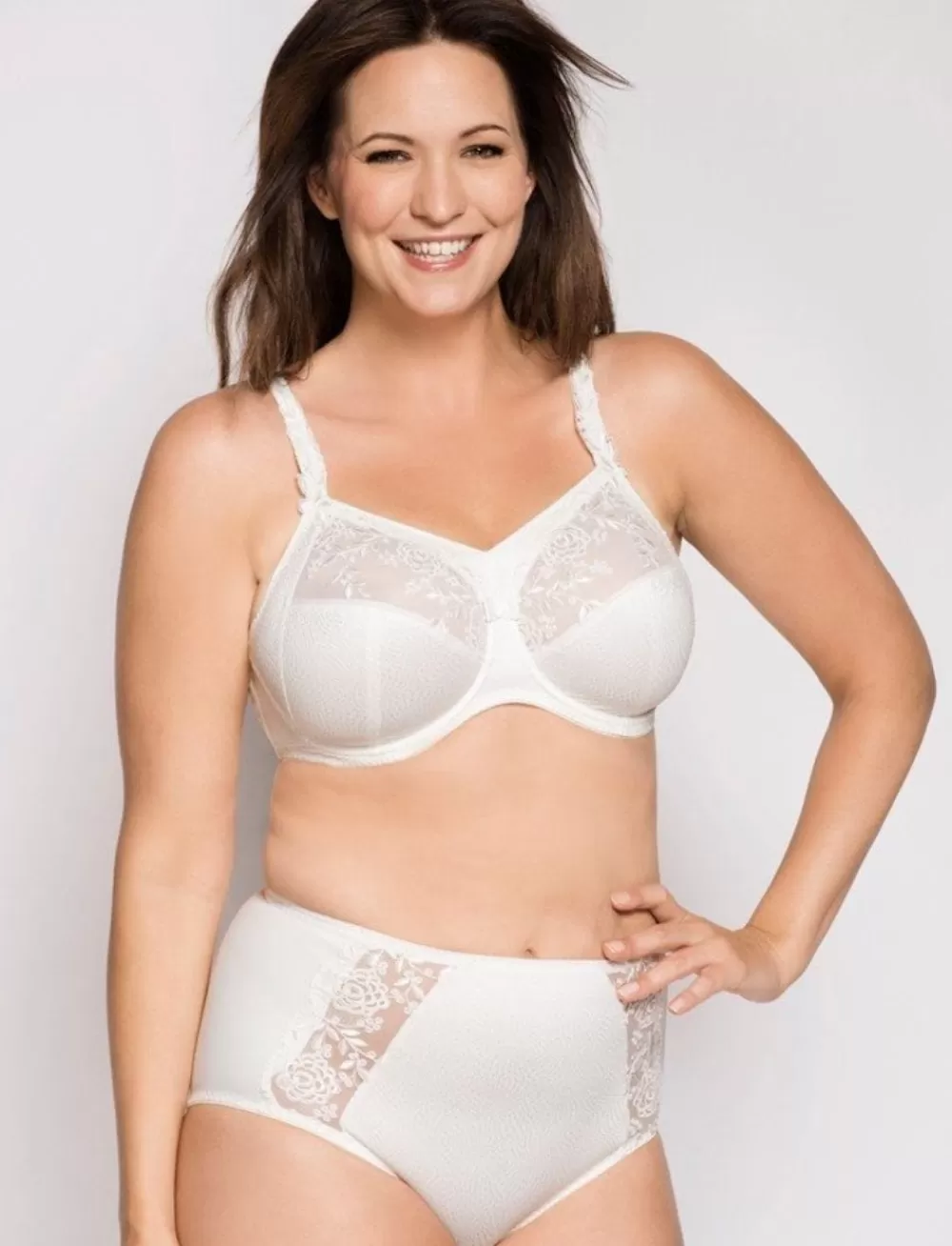 Ulla Plus Size | Non-Moulded<Ella Underwired Bra with Panel