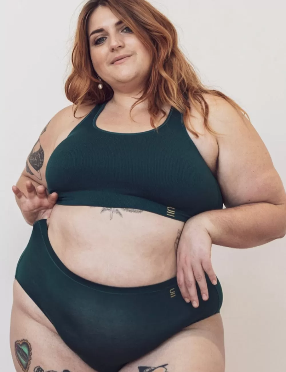 Underwear For Humanity Plus Size | Wirefree<Recycled Bra Crop D+