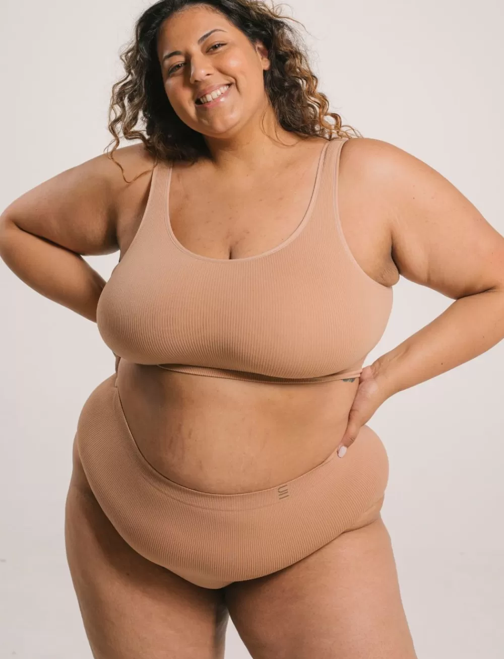 Underwear For Humanity Plus Size | Wirefree<Recycled Bra Crop D+ 3