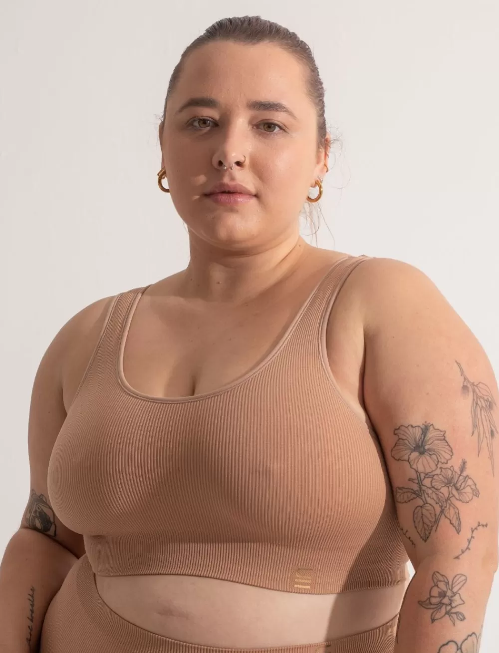 Underwear For Humanity Plus Size | Wirefree<Recycled Bra Crop D+ 3