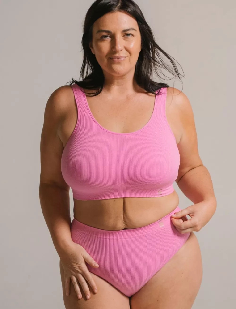 Underwear For Humanity Plus Size | Wirefree<Recycled Bra Crop D+